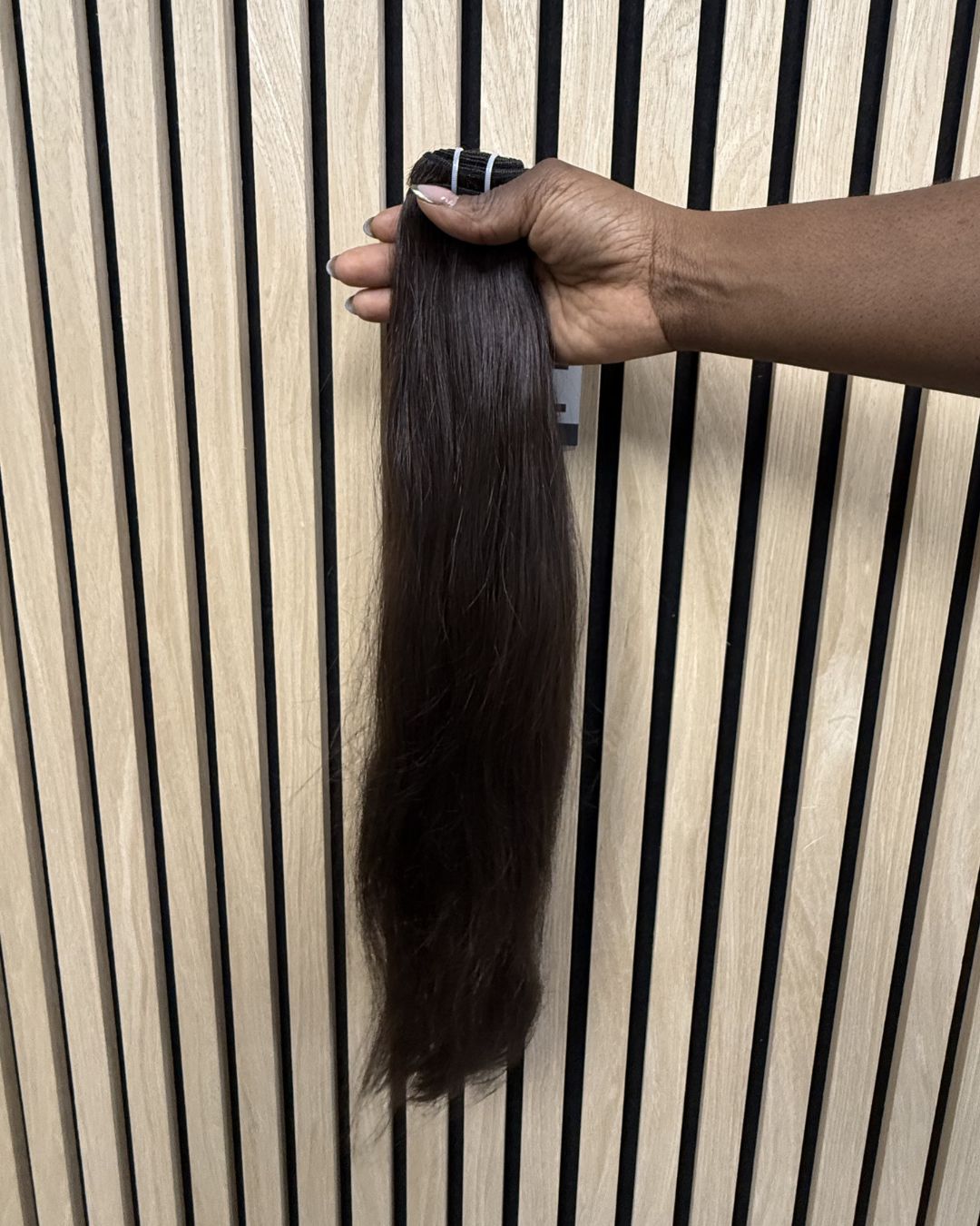 Chocolate Brown Weft (Straight)
