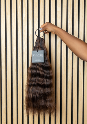 Deep Mocha Swirl Weft