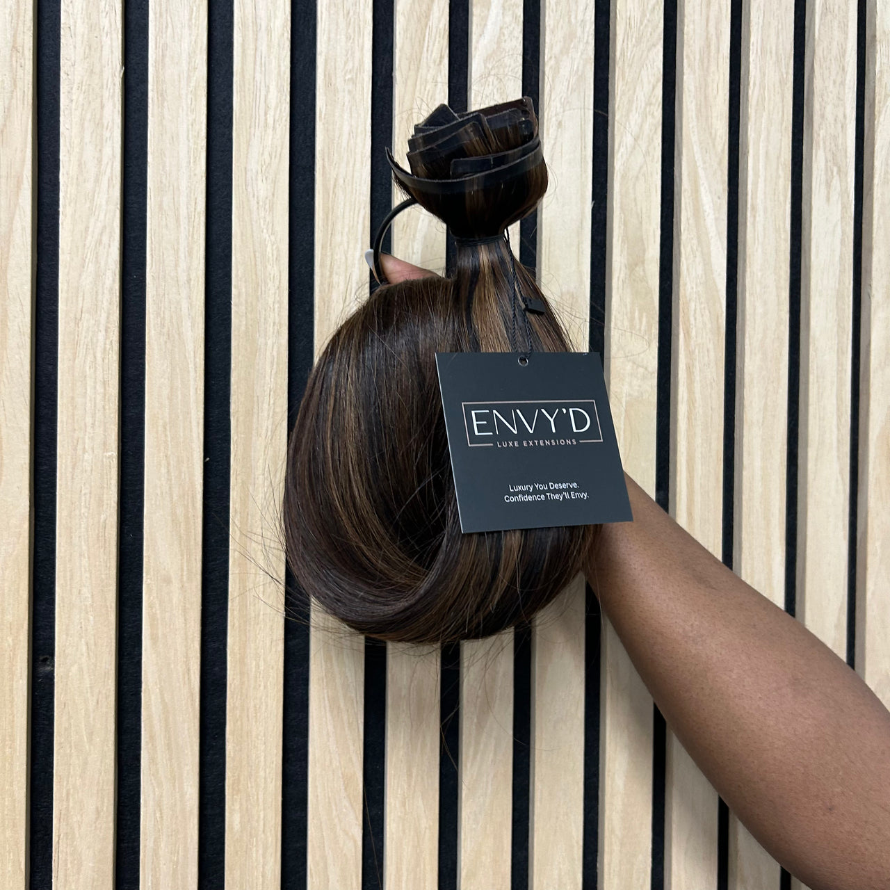 Deep Mocha Swirl Clip-in