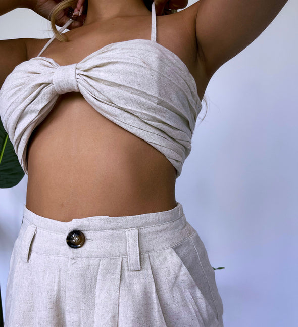 Savannah Linen Pant Set